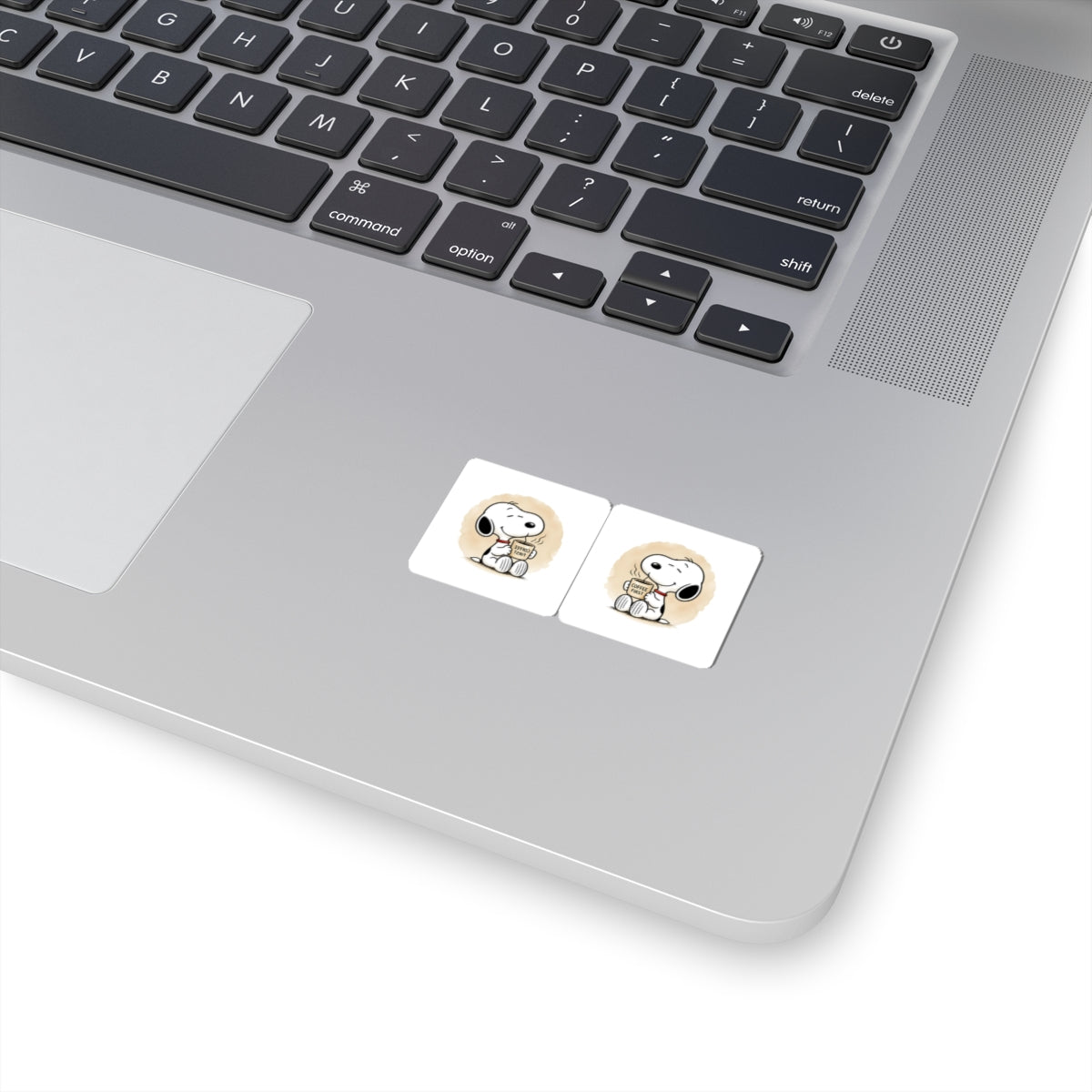 Comic Pup Coffee Kiss-Cut Sticker Set – Cute Laptop & Planner Decals (Coffee First)