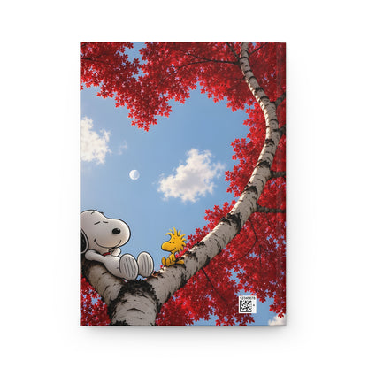 Starry Night Hardcover Journal — Lined Keepsake Notebook