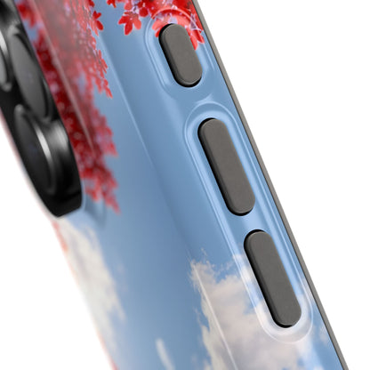 Fall Sky Comic Pup Phone Case
