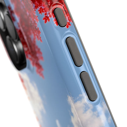 Fall Sky Comic Pup Phone Case