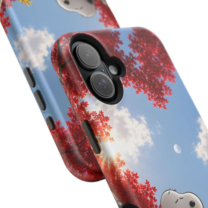 Fall Sky Comic Pup Phone Case