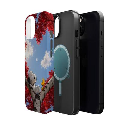 Fall Sky Comic Pup Phone Case
