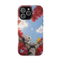 Fall Sky Comic Pup Phone Case