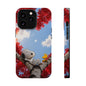 Fall Sky Comic Pup Phone Case