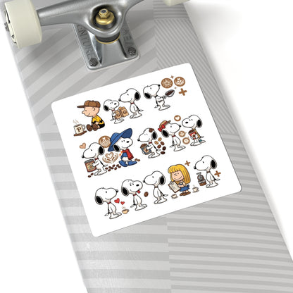 Kiss-Cut Sticker Sheet — Cartoon Decals