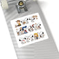Kiss-Cut Sticker Sheet — Cartoon Decals