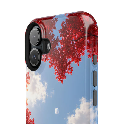 Fall Sky Comic Pup Phone Case