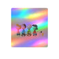 Nostalgic Cartoon Character Vinyl Decal — Kiss-Cut Sticker for Laptop & Water Bottle