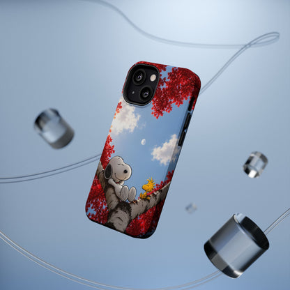 Fall Sky Comic Pup Phone Case