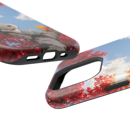 Fall Sky Comic Pup Phone Case