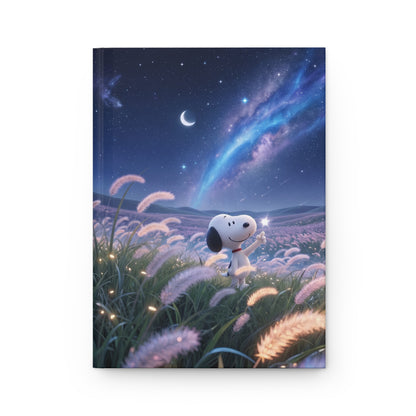 Starry Night Hardcover Journal — Lined Keepsake Notebook