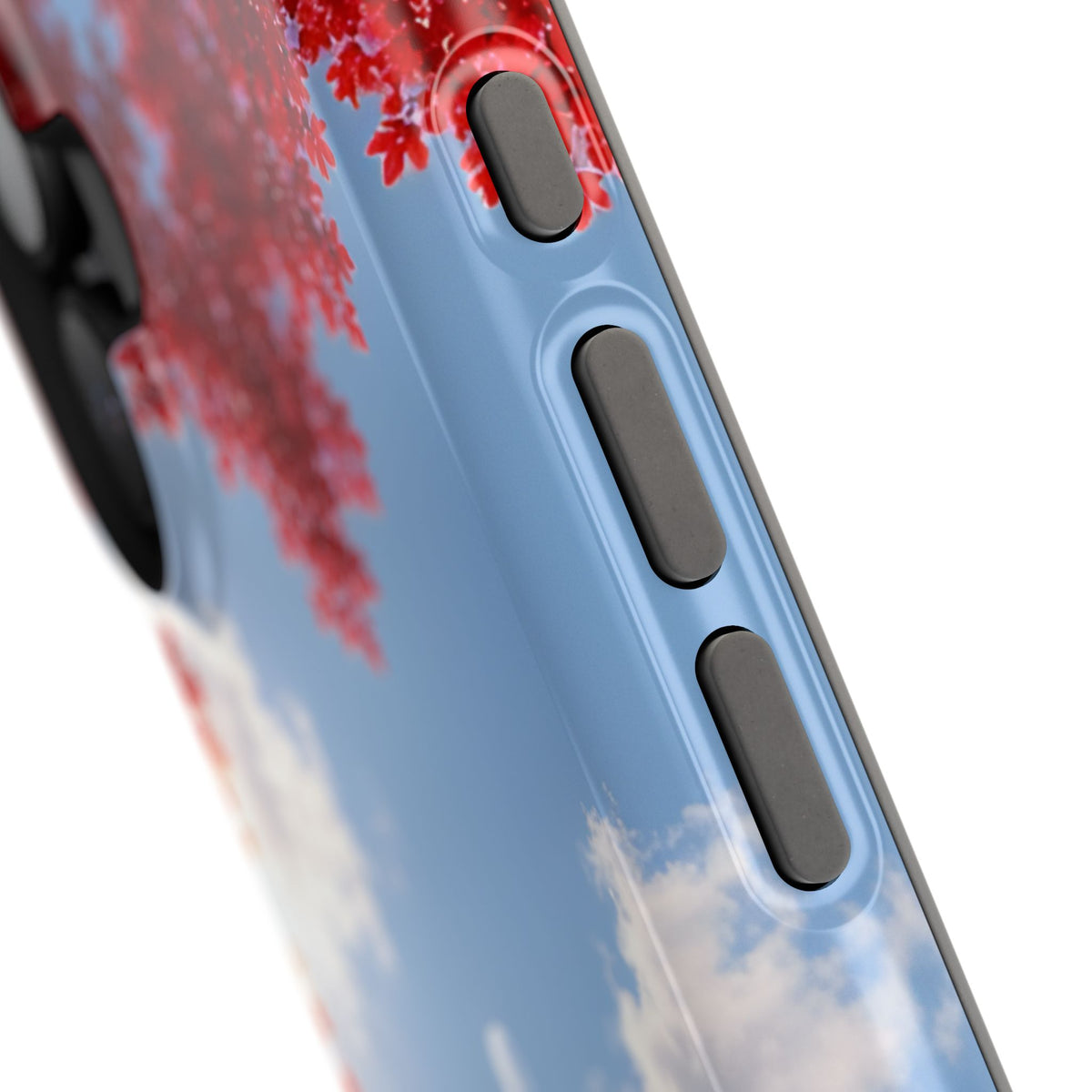 Fall Sky Comic Pup Phone Case