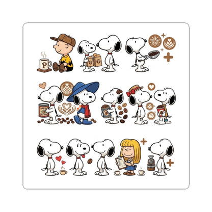 Kiss-Cut Sticker Sheet — Cartoon Decals