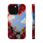 Fall Sky Comic Pup Phone Case