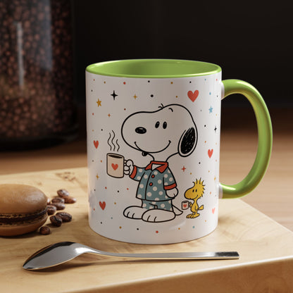 Comic Pup Coffee Mug | Accent Mug 11/15oz