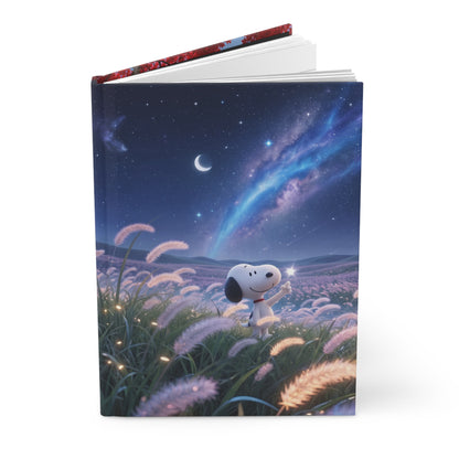 Starry Night Hardcover Journal — Lined Keepsake Notebook