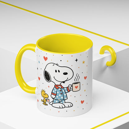 Comic Pup Coffee Mug | Accent Mug 11/15oz