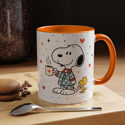 Comic Pup Coffee Mug | Accent Mug 11/15oz
