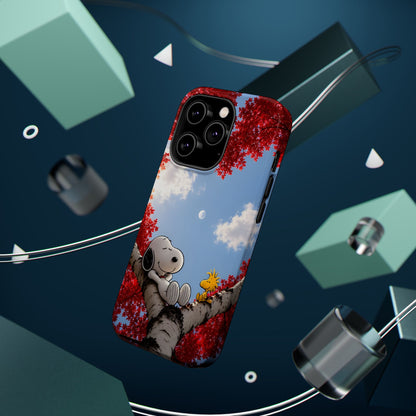 Fall Sky Comic Pup Phone Case