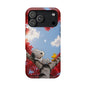 Fall Sky Comic Pup Phone Case