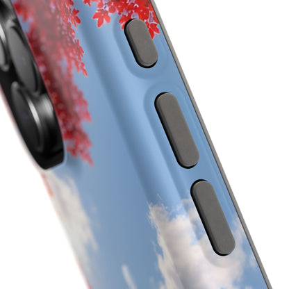 Fall Sky Comic Pup Phone Case