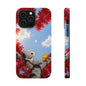 Fall Sky Comic Pup Phone Case