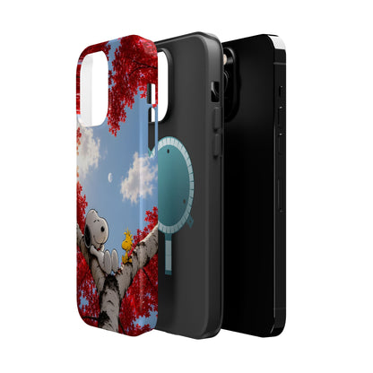 Fall Sky Comic Pup Phone Case