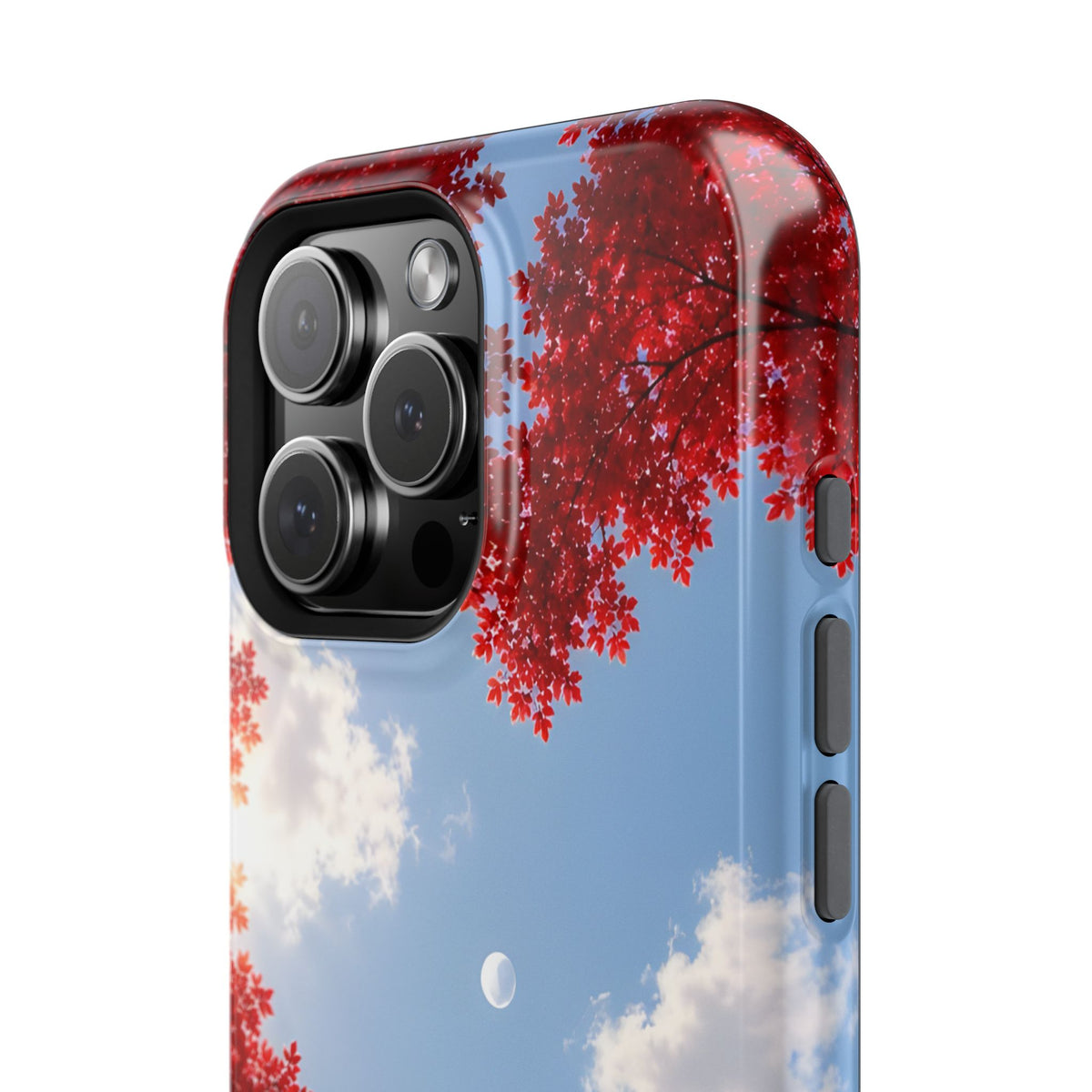 Fall Sky Comic Pup Phone Case