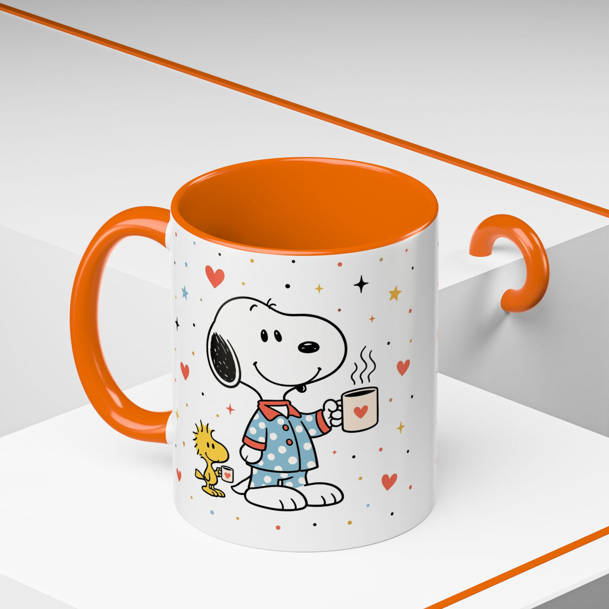 Comic Pup Coffee Mug | Accent Mug 11/15oz
