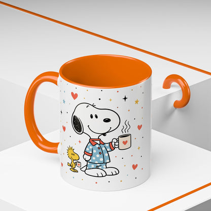 Comic Pup Coffee Mug | Accent Mug 11/15oz
