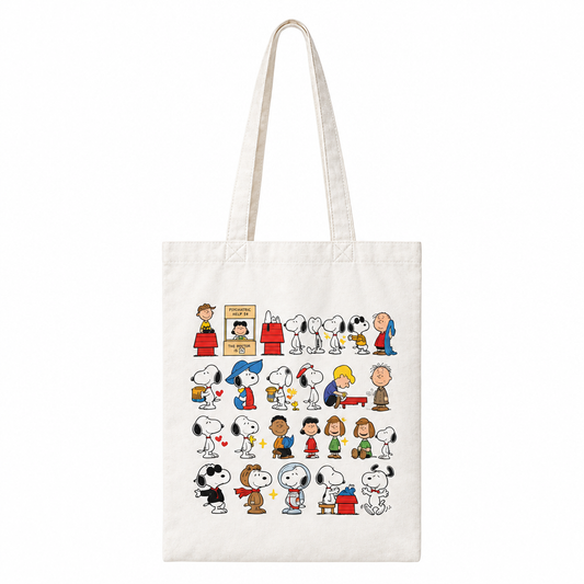 صورة Tote Bag مستقيمة بخلفية نظيفة